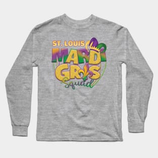 St. Louis Mardi Gras Long Sleeve T-Shirt